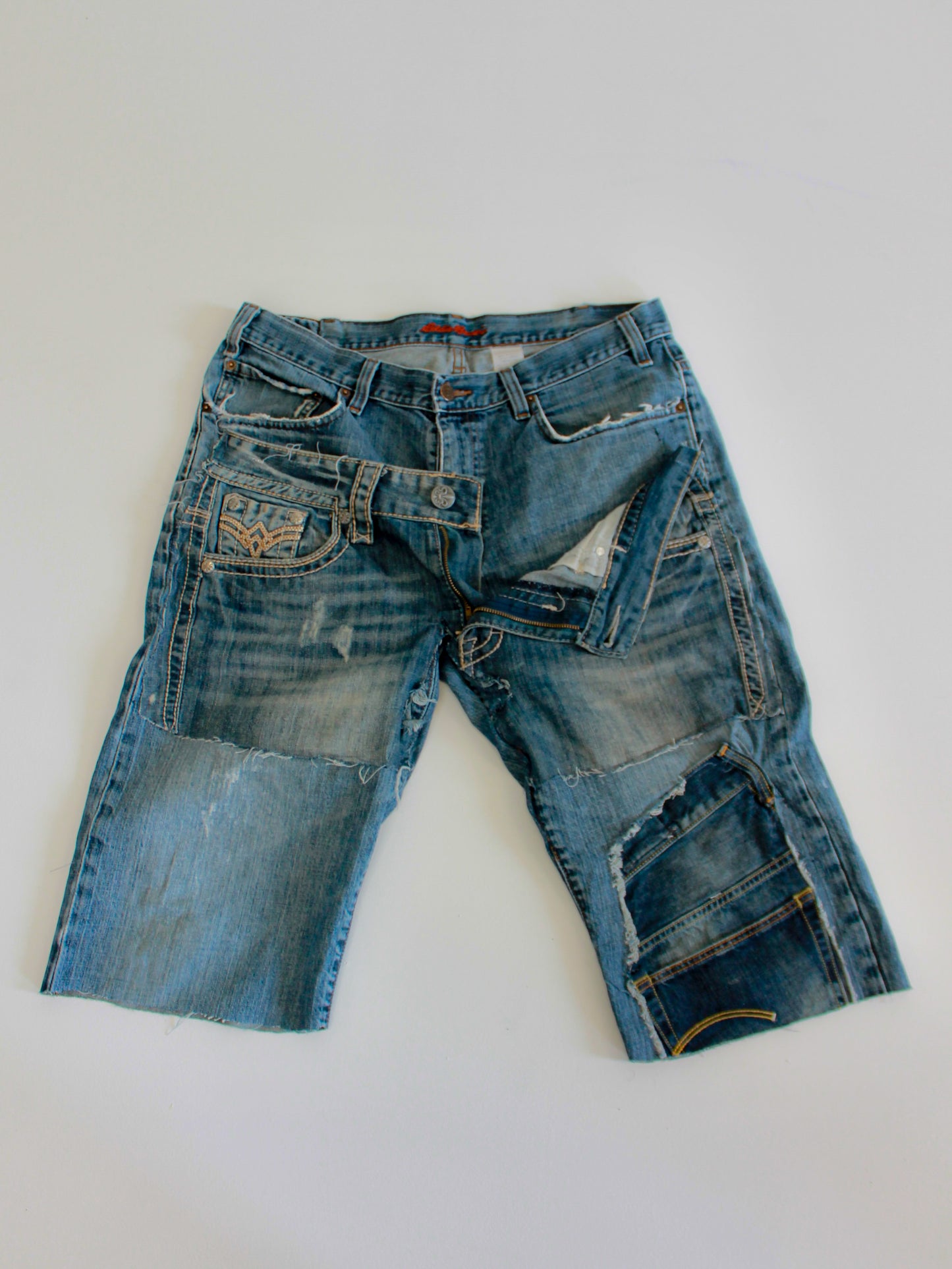 1of1 Darkwash Jorts