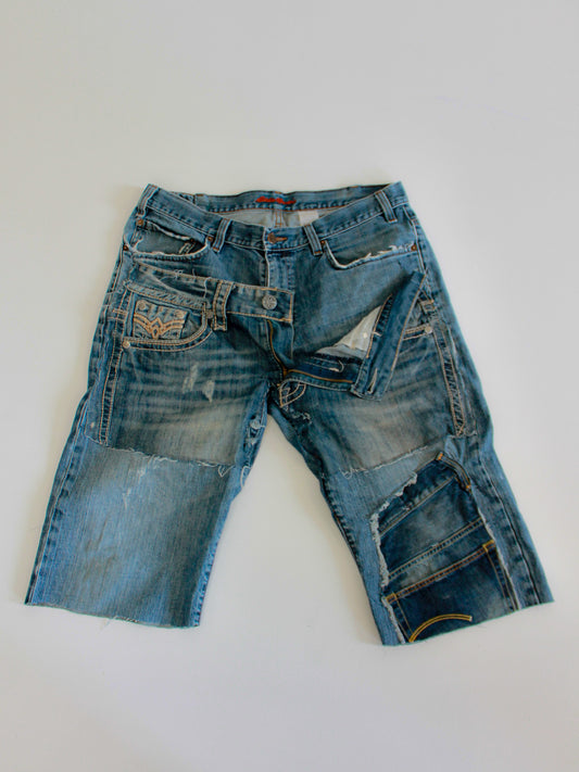 1of1 Darkwash Jorts