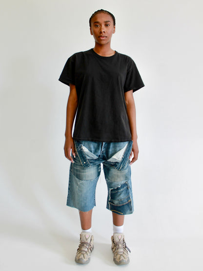 1of1 Darkwash Jorts