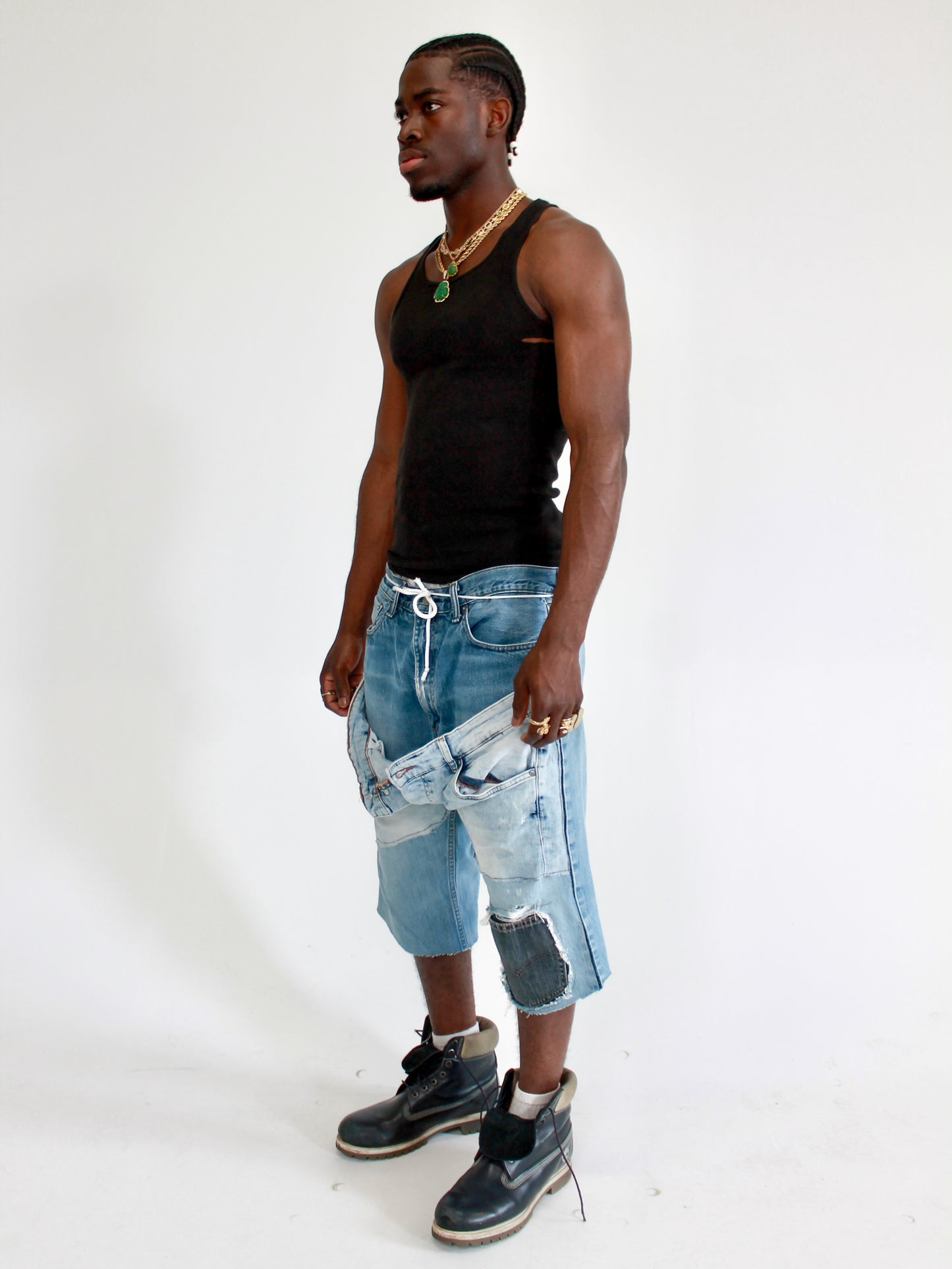 1of1 Lightwash Jorts