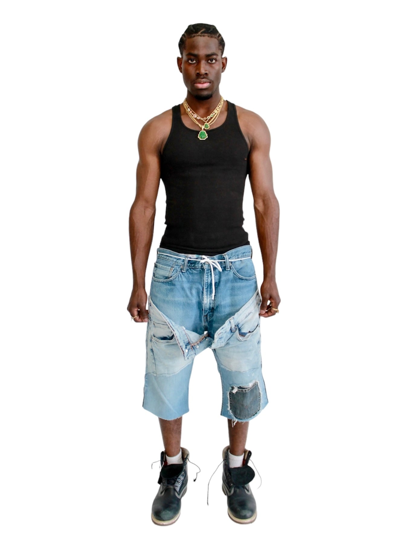 1of1 Lightwash Jorts